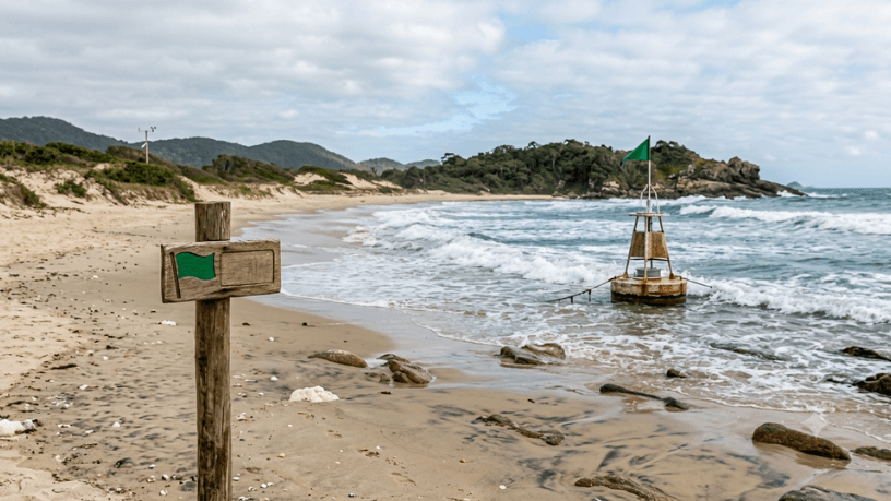 Boletins de balneabilidade agitam o litoral brasileiro nas férias de julho